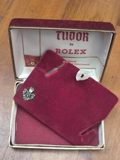 TUDOR BY ROLEX  BOX VINTAGE RARE - SUBMARINER  BIG CROWN 1950 - 1960