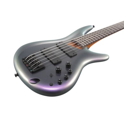 Ibanez SR505E-BAB 5-String Electric Bass Black Aurora Burst Ibanez SR505E-BAB 5-String Electric Bass Black Aurora Burst