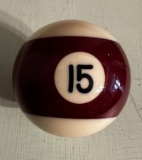 ARAMITH PREMIER 15 BALL REPLACEMENT POOL BALLS BILLIARDS 2 1/4" PHENOLIC RESIN