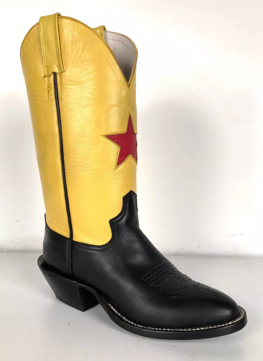 Cowboy boots with spur best sale ledge