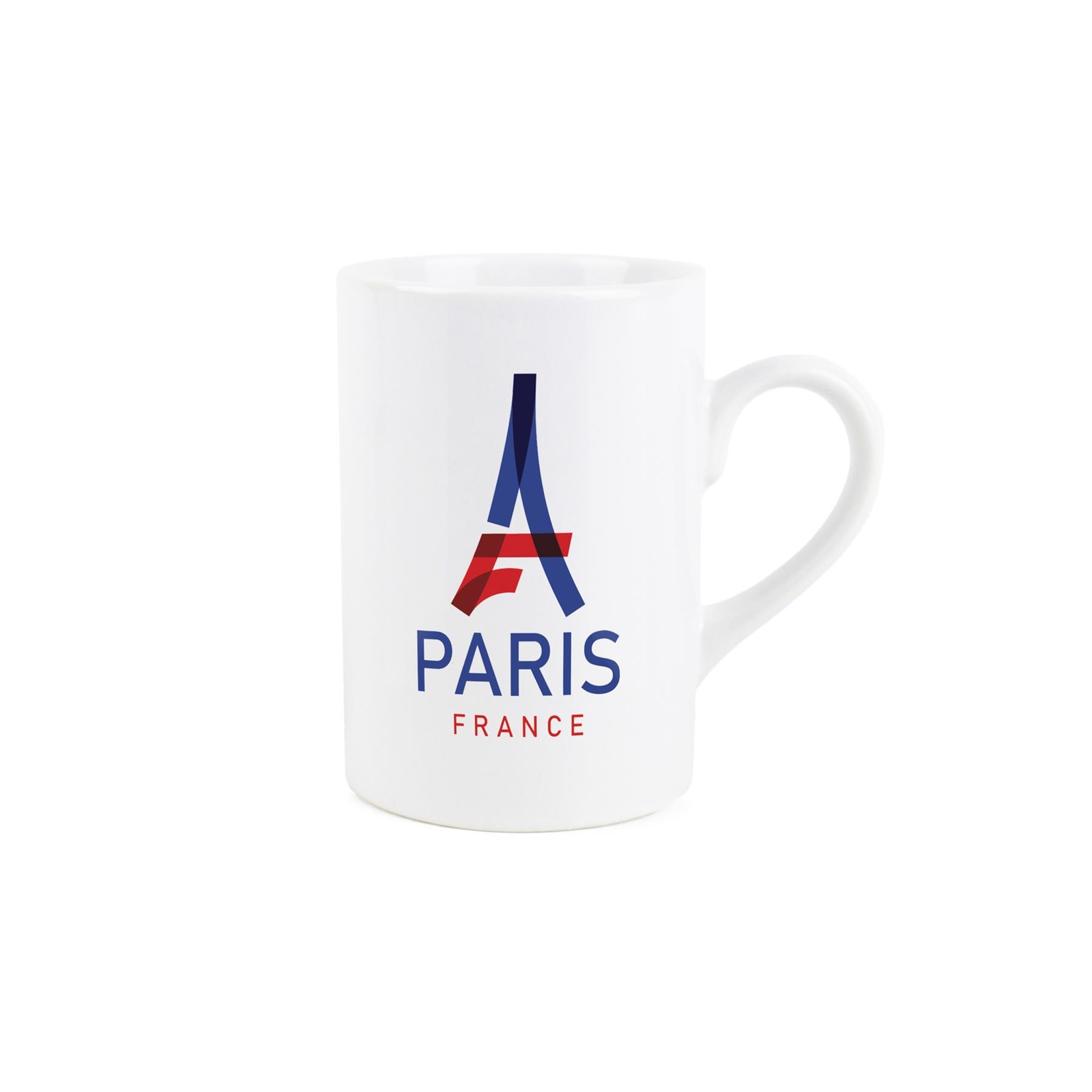 Paris Mug - Abstract Eiffel Tower Emblem - Tea Coffee Gift/Present Ceramic Cup