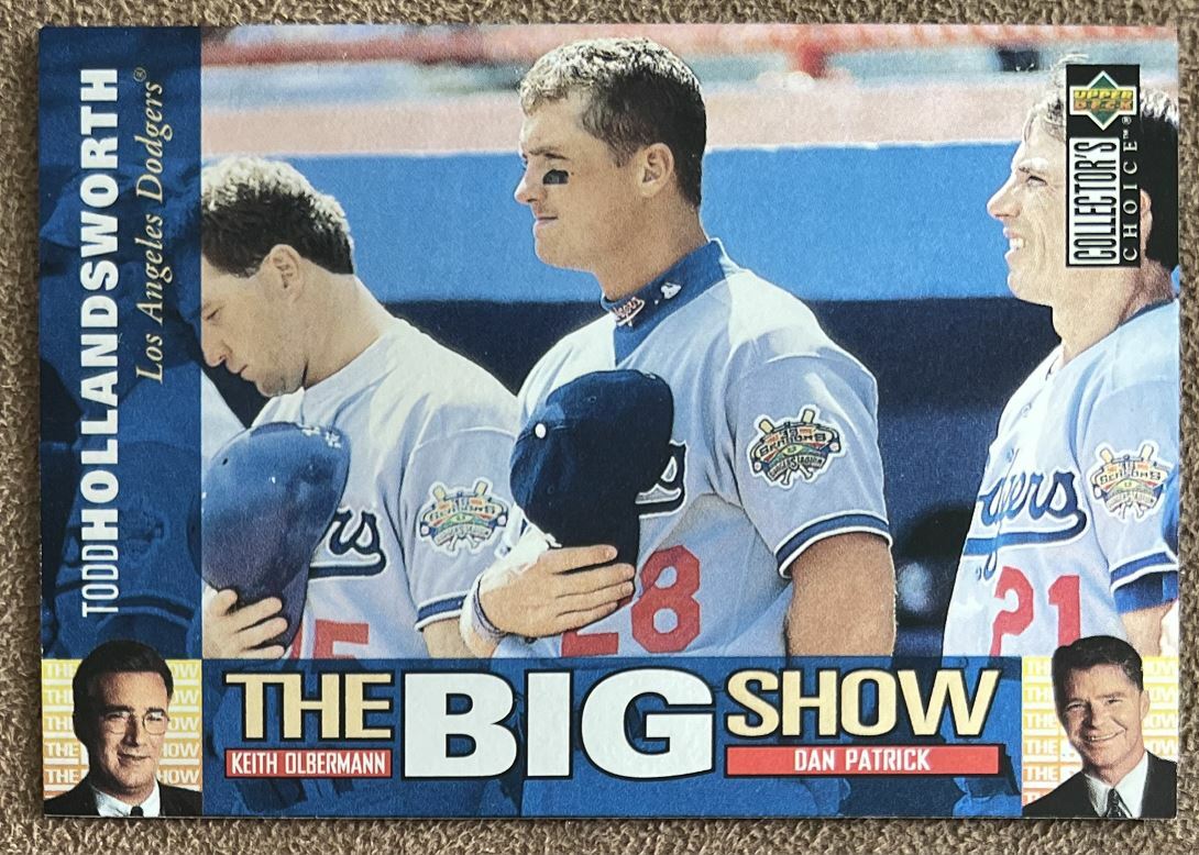 1996 Collector's Choice The Big Show Todd Hollandsworth Los