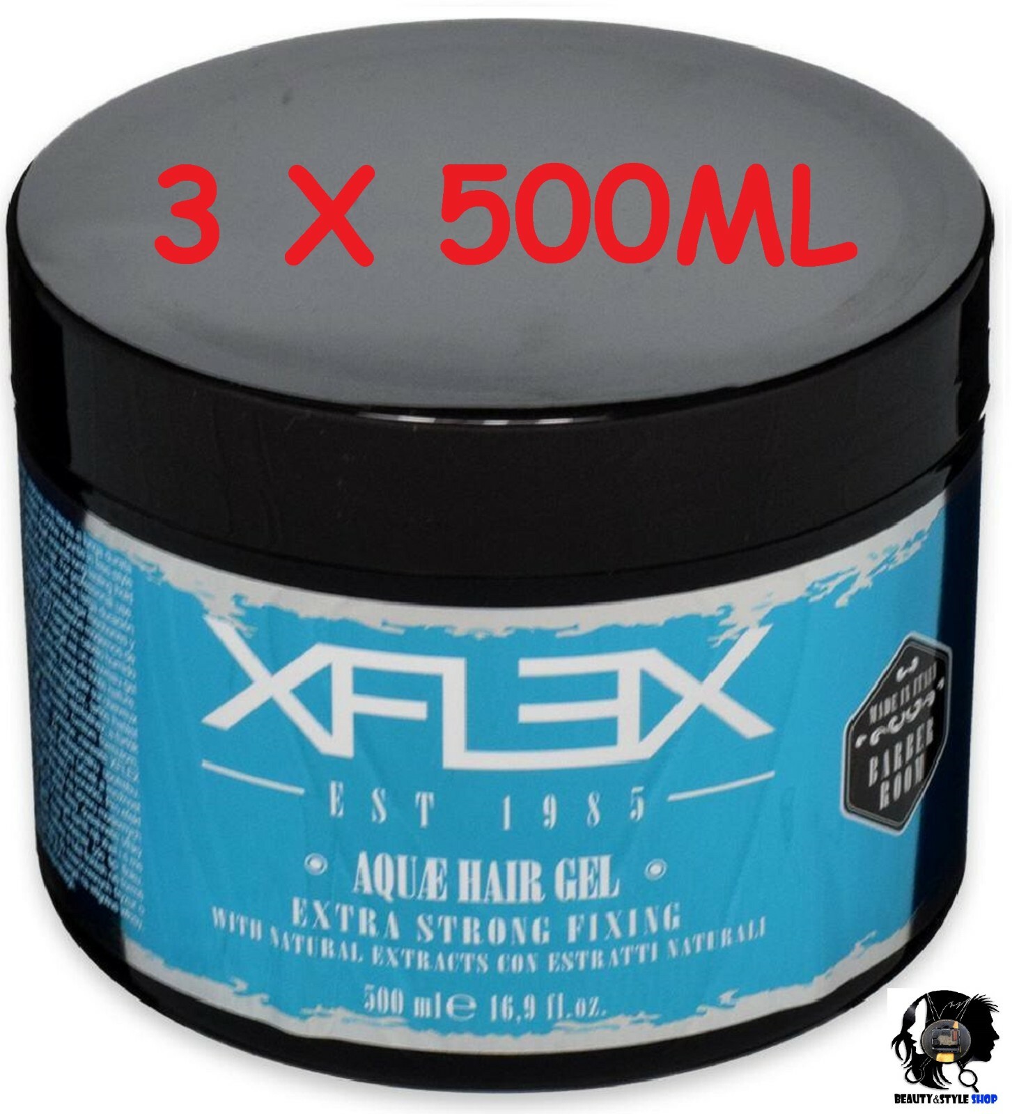 Offerta Gel Xflex Aquae Extra Strong 3x500ml | Uso Professionale