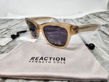 NEW Kenneth Cole New York KC7173 Sunglasses Sz 49 21 140 45A SHINY LIGHT BROWN