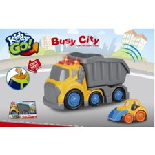 Kiddygo! camion e mini ruspa con luci e suoni