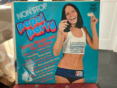 Denny Wright And The Hustlers - Non Stop Pepsi Party 1974 Vinyl LP Sound Gallery