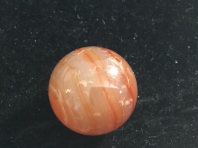 RARE ANTIQUE AUTHENTIC ARKO AGATE SWIRL DARK MARBLE MUST SEE NO RESERVE