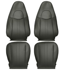 For 2003-2014 Gmc Savana 1500 2500 3500 Work Van Both Side Seat Cover Dark Gray
