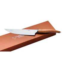 Laguiole en Aubrac Cuisine Gourmet Chef's Knife with Prune Wood Handle, 8-Inches