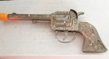 Vintage TOY 1950's-60's Lesley Henry "TEXAS" Toy Cap Gun. 6-1/2" NO DAMAGE