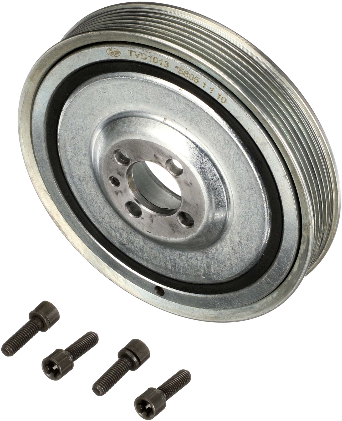 GATES TVD1013A Belt Pulley, crankshaft for ALFA ROMEO,CADILLAC,FIAT,LANCIA,OPEL,