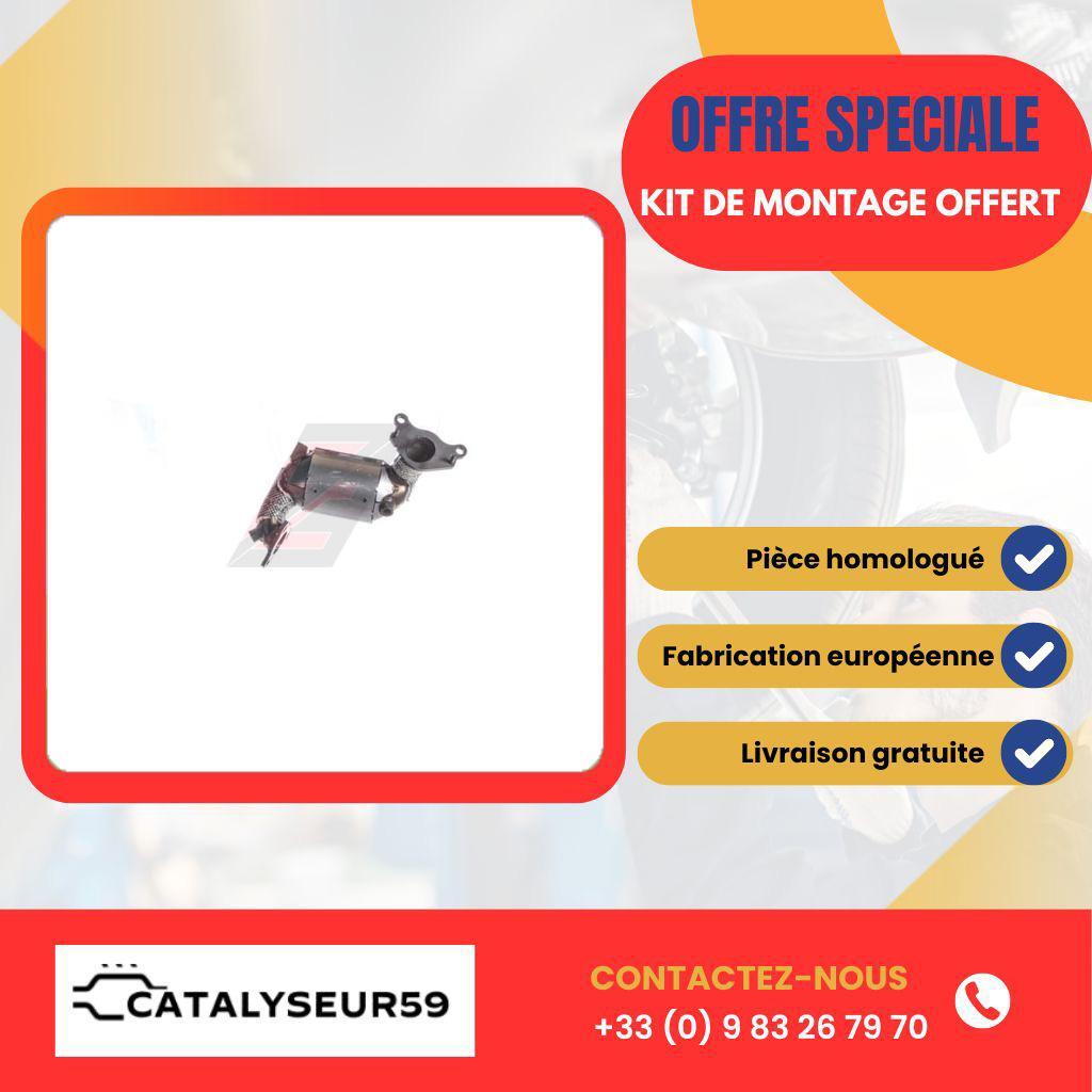 Catalyseur Dacia Logan 0.9 TCe anti contre-visite contrôle technique h4b