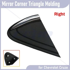 For 16-19 Chevrolet Cruze Fender Pillar Trim Mirror Corner Molding Passenger