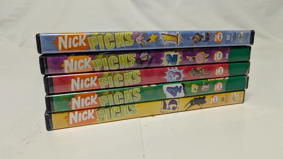 Nick Picks Box Set 2006 Volume 1-5 DVD 1 2 3 4 5 HTF - Image 2 of 4