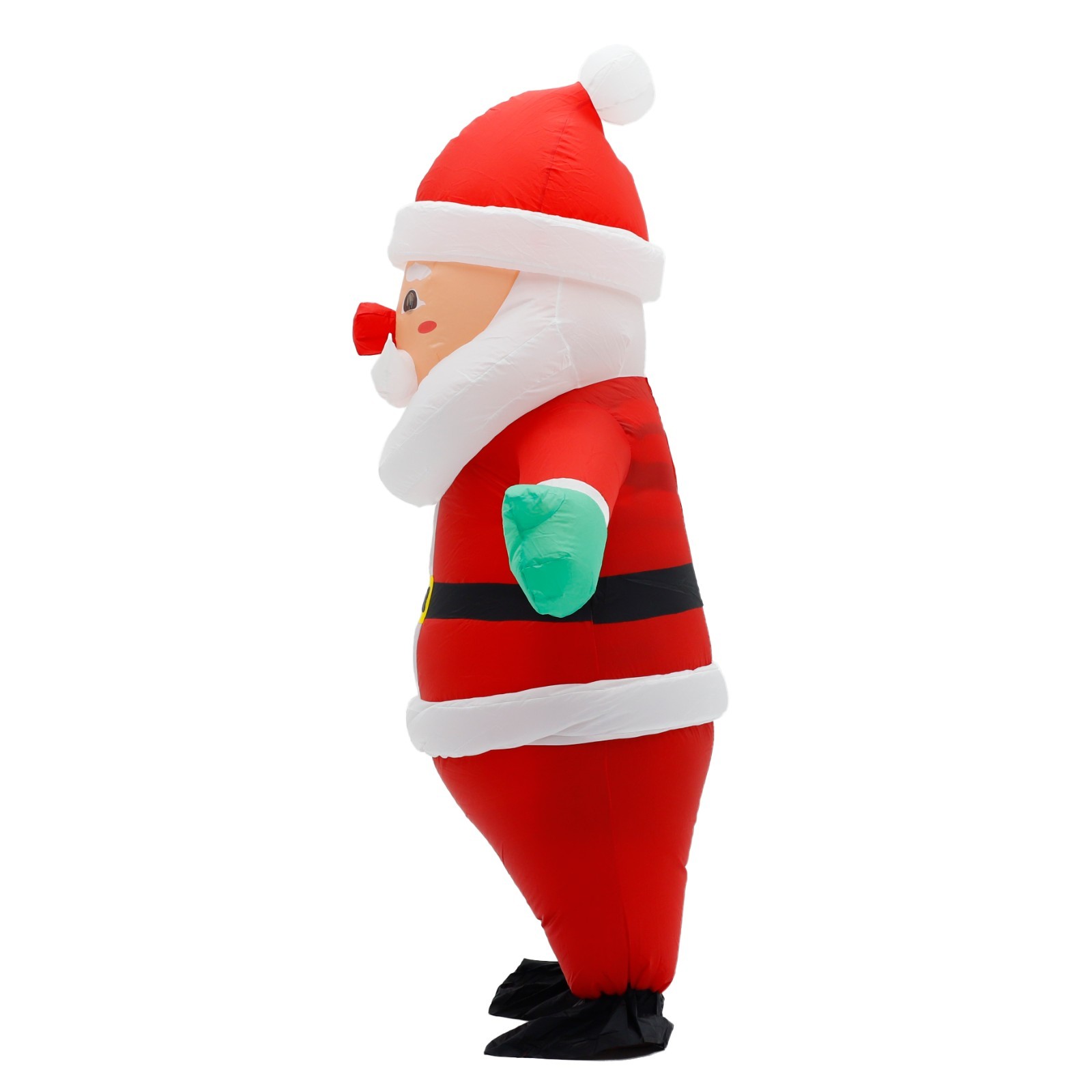 Inflatable Costume Santa Claus Adult Blow Up Christmas Cosplay Party Xmas Suit