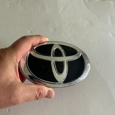 Custom Toyota Rear Liftgate Emblem Black Badge Logo For Highlander 2014-2019
