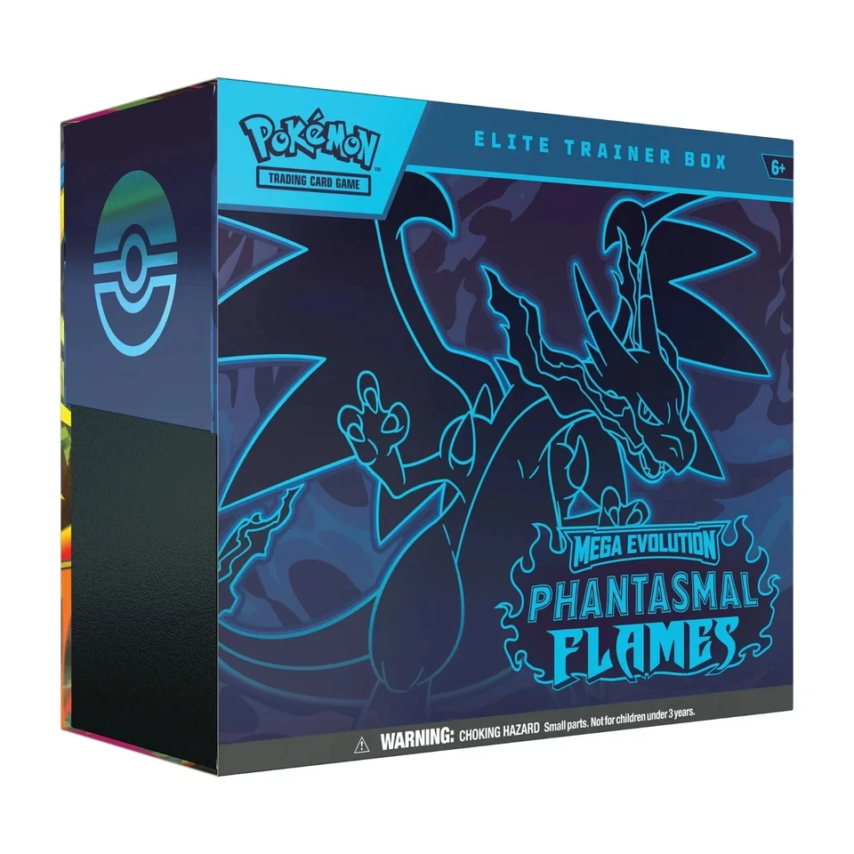Pokémon Mega Evolution Phantasmal Flames Elite Trainer Box (ETB) PRE-ORDER 11/14