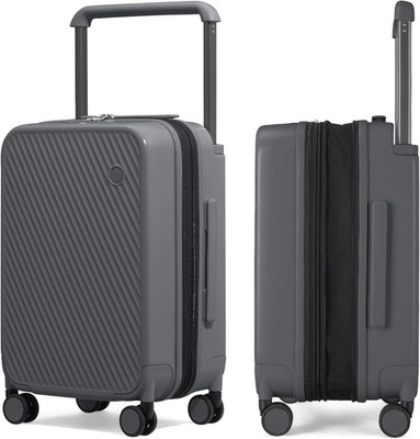 20'' Expandable Carry-On Luggage with Spinner Wheels & TSA Lock - Rock Gray