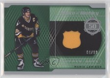 2019 SP Game Used A Piece of History 50 Goal Season Club 84/99 Mario Lemieux 7o1