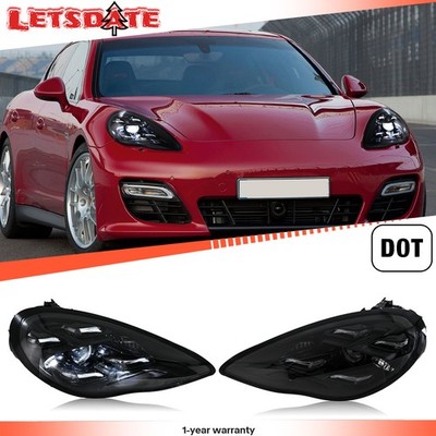 Headlights For Porsche Panamera 970.1 2010-2013 Modified to 2022 Led Headlamp