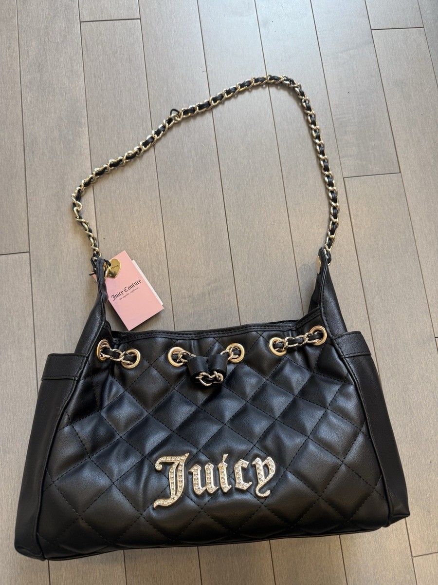 Juicy Couture “Fashion Icon” Bucket Shoulder Bag, powder blush