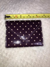 CATH KIDSTON BROWN SPOT CREDIT CARD HOLDER FOR 12 Cards