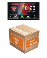 Autoradio Kenwood DMX8021DABS FüR Skoda Yeti 5L + RüCkfahrkamera Statisch (Wirel