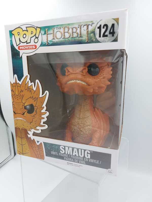The Hobbit Smaug 124 Pop Funko Figurine / Figure - USED.
