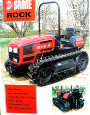 Brochure trattore cingolato SAME ROCK MODEL 60