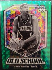 2019-20 Panini Mosaic #13 Chris Webber Old School Mosaic Green