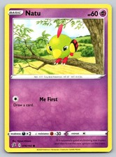 Natu 076/192 SWSH02: Rebel Clash Pokemon Card - NM