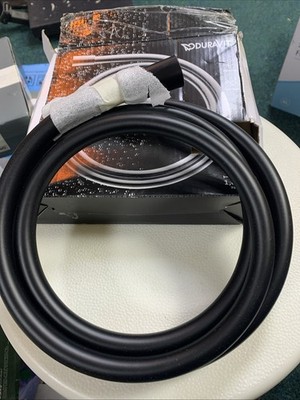 Duravit Universal Brauseschlauch Verdrehsicherung & Knickschutz 1,8m - Schwarz Matt