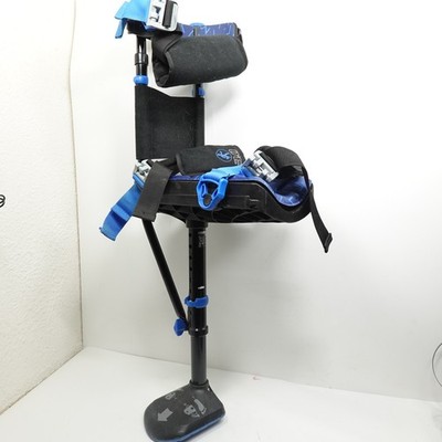 iWALK 3.0 Hands-Free Crutch Adjustable Cushioned Knee Pad Blue