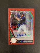 2021 Panini Prizm #PDP11 Brady House Base Autographs Red Velocity Prizm
