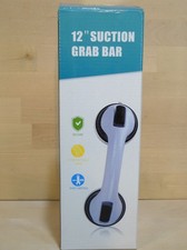 12-inch Safety Grip Handle Suction Cup Grab Bar Perfect for Bath  Shower