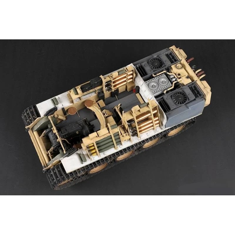 Modellino Carro Tedesco Sd.kfz 173 Jagdpanther Late Version TRUMPETER 00935 1: - Immagine 4 di 4