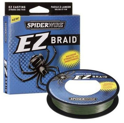 SpiderWire EZ Braid  Superline, Moss Green, 20lb | 9kg, 300yd, Green