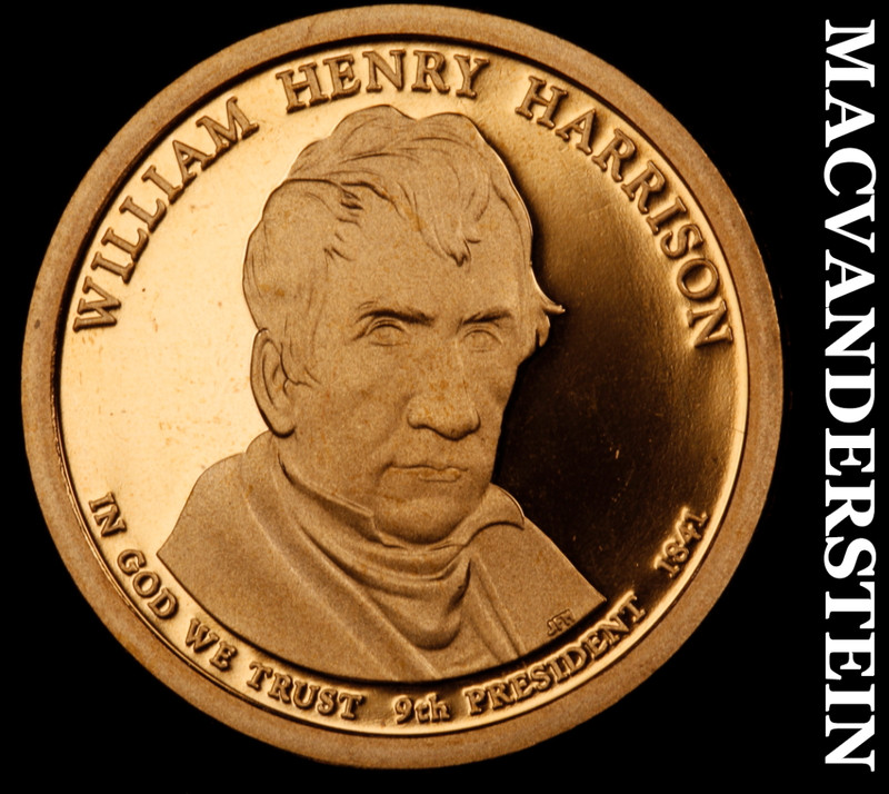 2009-S William Henry Harrison Presidential Dollar - Choice Gem Proof  #M659
