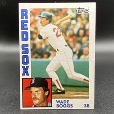 Topps 1984 Base Set Wade Boggs #30 Boston Red Sox MLB Baseball Card