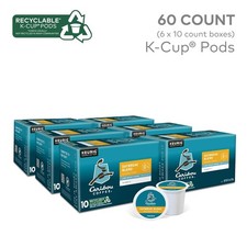Lot of 6 - Caribou Coffee Daybreak Morning Blend K-Cup Pod 10ct EXP: 8/26
