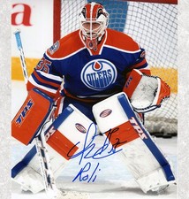 Dwayne Roloson Edmonton Oilers Autographed 8x10