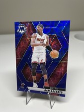2024-25 Panini Mosaic Bam Adebayo International Blue Scope /35, Heat 💥💪⚡️