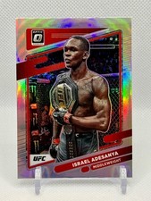 2022 Panini Donruss Optic UFC - Israel Adesanya Silver Holo Prizm #6