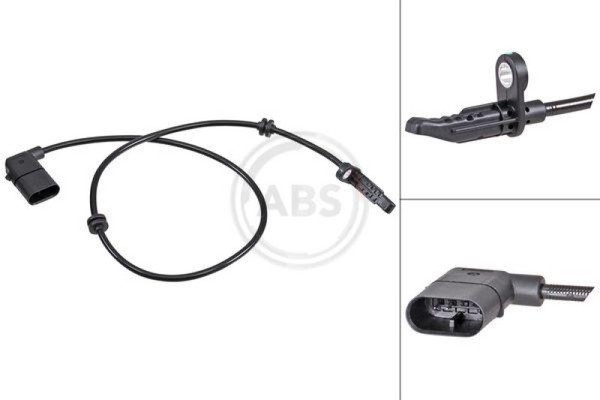 A.B.S. Sensor Raddrehzahl ABS Sensor Hinten Rechts 31991-image