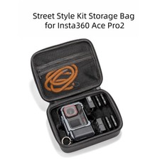 Storage Bag For Insta360 Ace Pro 2 Street Photography Kit Carrying Case PU Cover
