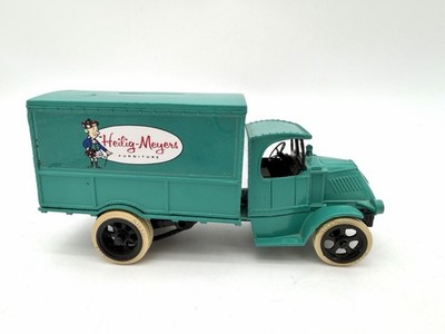 ERTL Mack 1926 Bulldog Truck Bank Heilig Meyers Furniture Teal | eBay