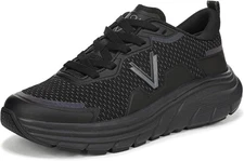 Vionic Women's Walk Max II Black Faux Sneaekers NW/OB 7.5M