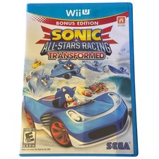Sonic & All-Stars Racing Transformed Bonus Edition Nintendo Wii U SEGA Game