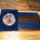 1999 American Eagle Walking Liberty Silver Dollar Colorized .999 Silver