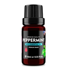 Peppermint (Mentha piperita) 100% Pure Essential Oil, Select Grade, 10ml